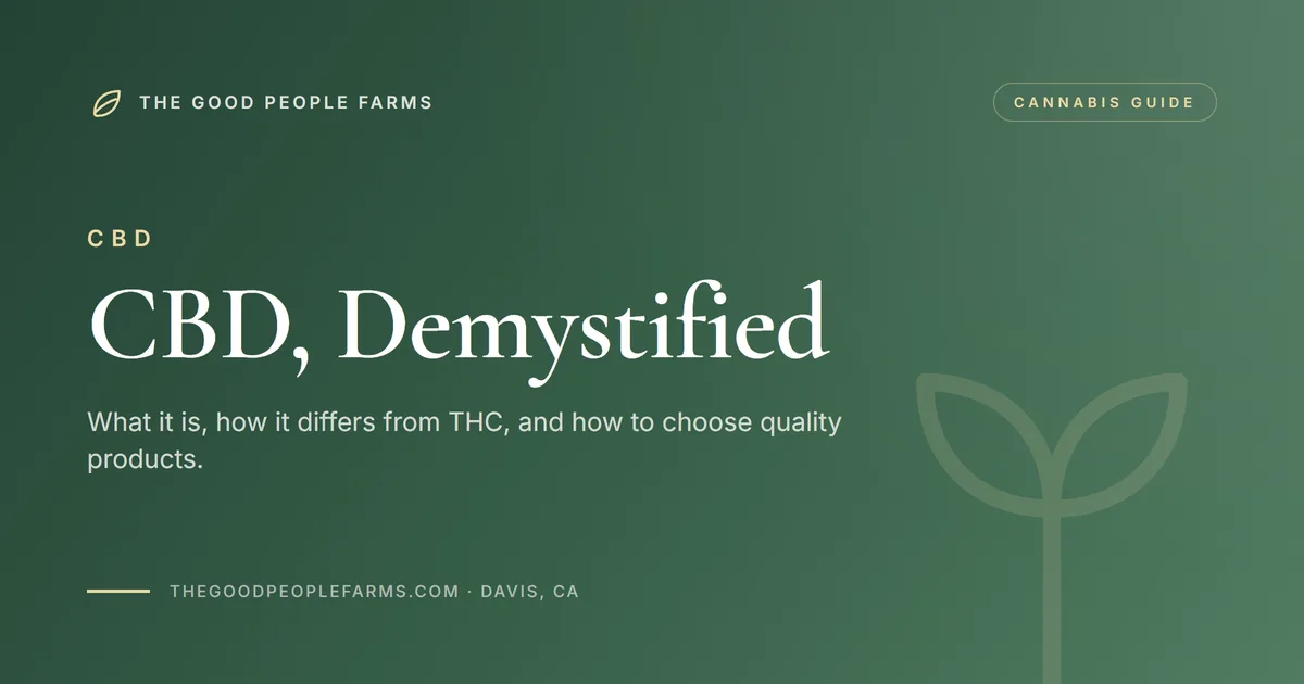 What is CBD? A Complete Guide to Cannabidiol